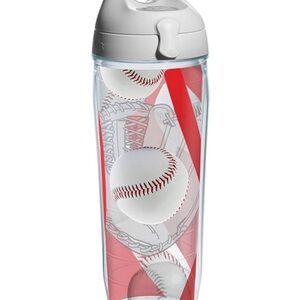 Tervis 24oz Venture Lite Insulated Water Bottle Baseball Theme